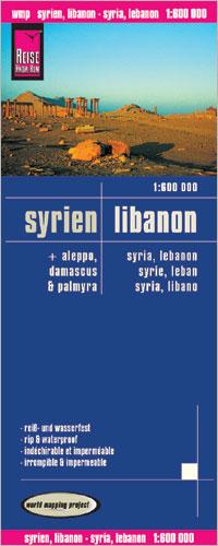 Reise Know-How Landkarte Syrien, Libanon (1:600.000)