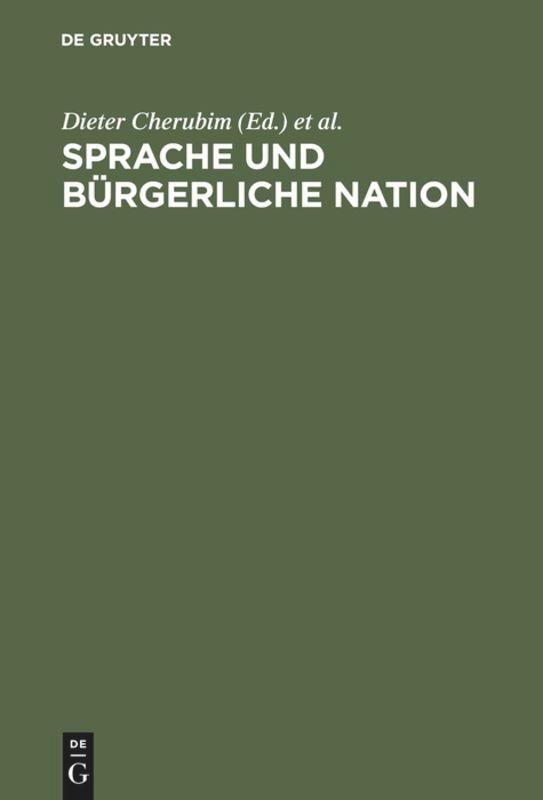 Sprache und bürgerliche Nation