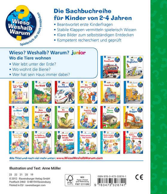 Wieso? Weshalb? Warum? junior, Band 46: Wo die Tiere wohnen