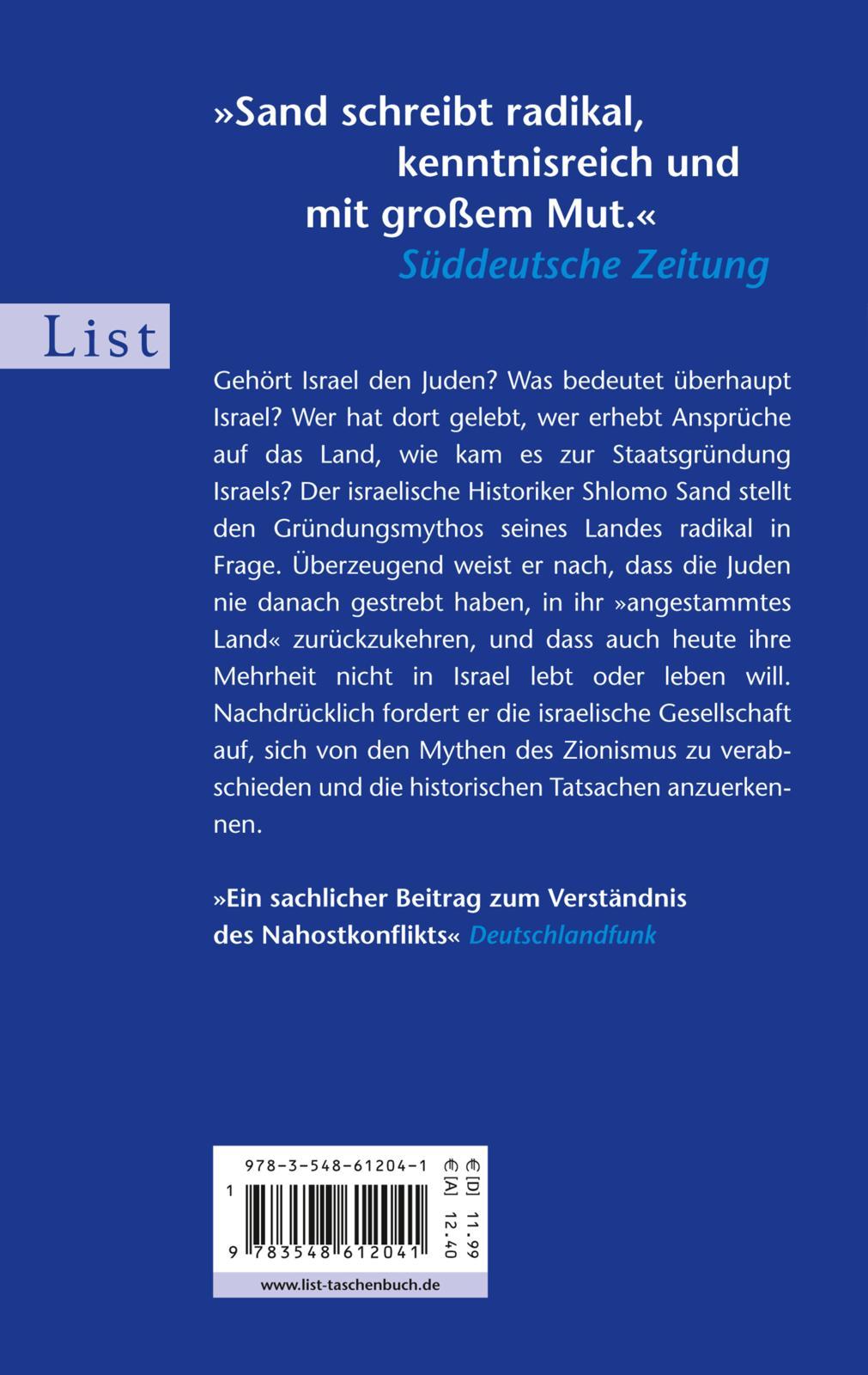 Die Erfindung des Landes Israel