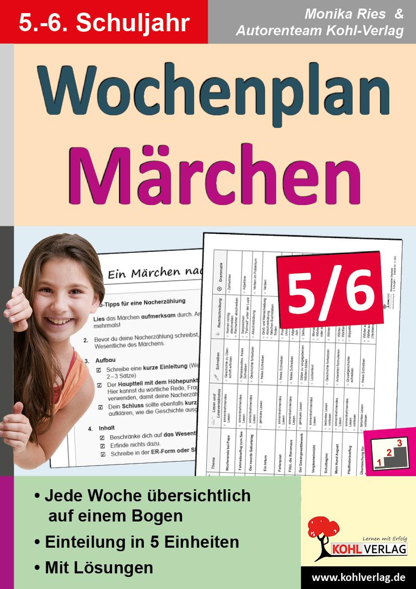 Wochenplan Märchen 5/6