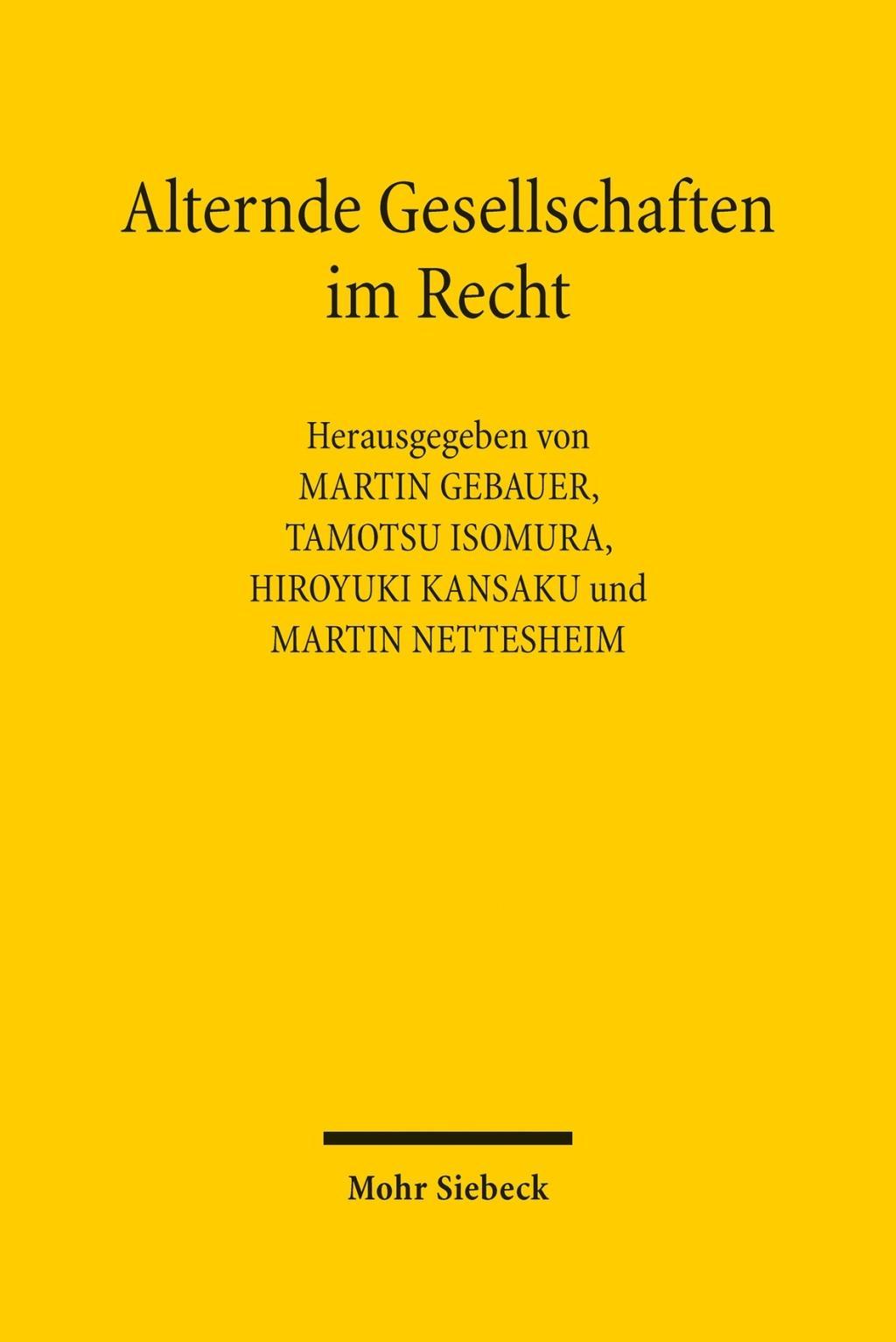 Alternde Gesellschaften im Recht