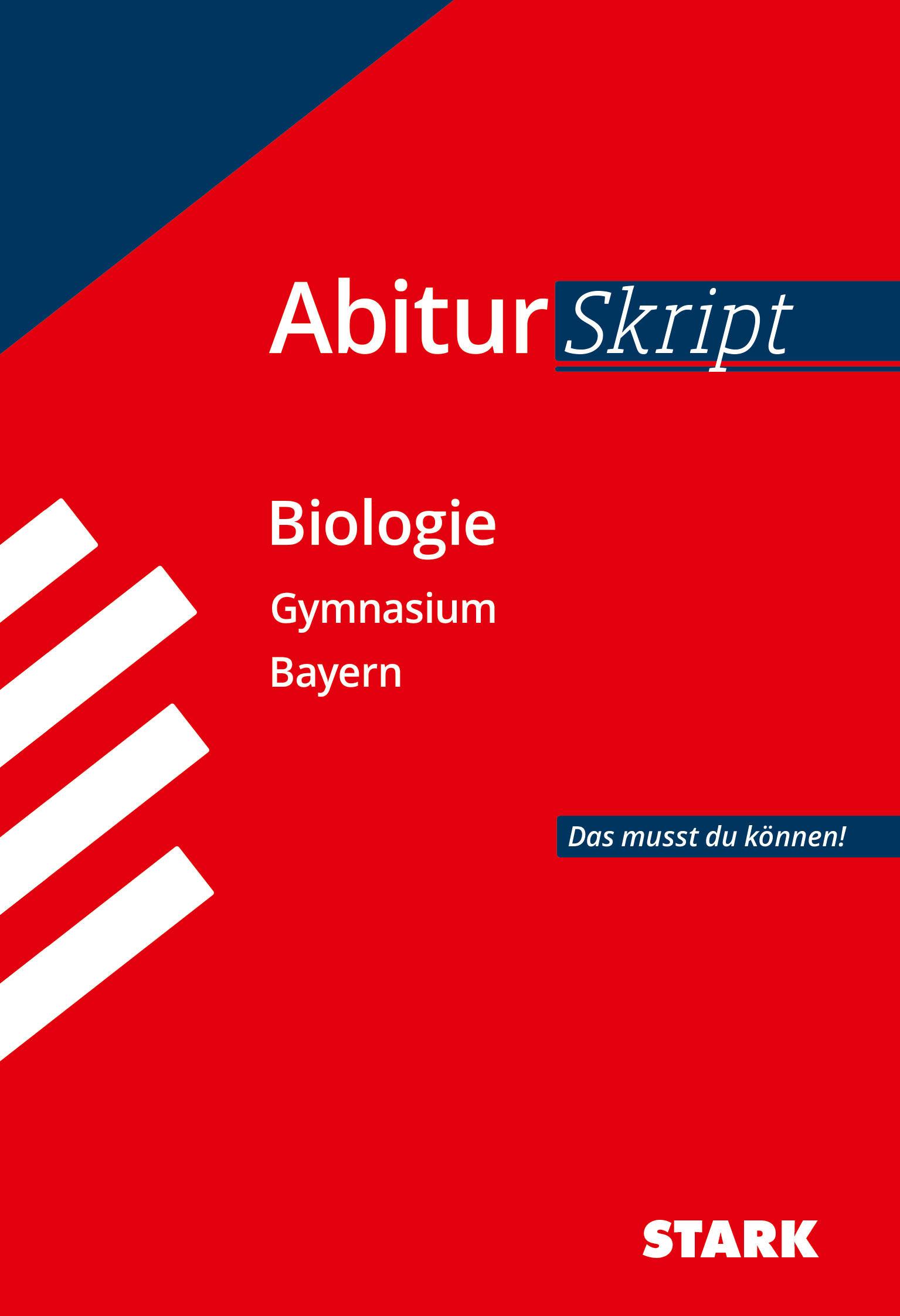 Abiturskript Bayern Biologie