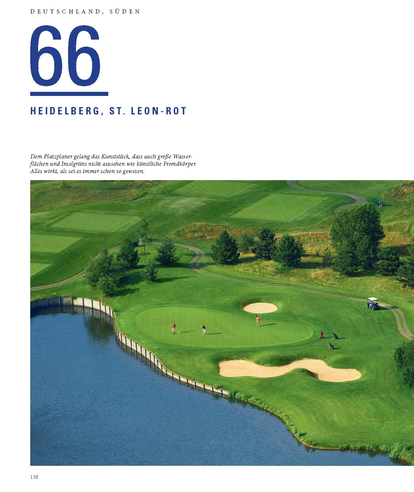 Die 100 besten Golfplätze in Deutschland und Österreich