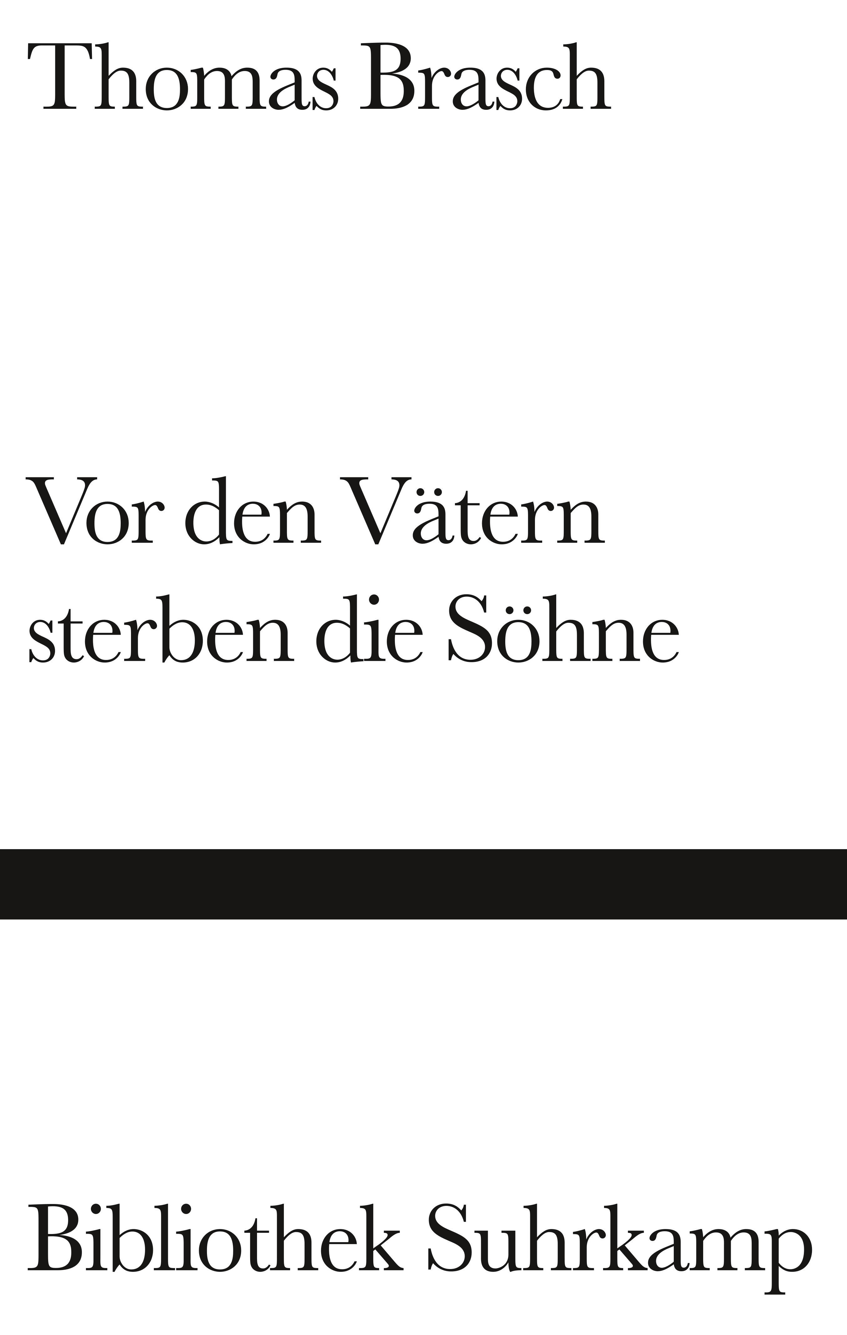 Vor den Vätern sterben die Söhne