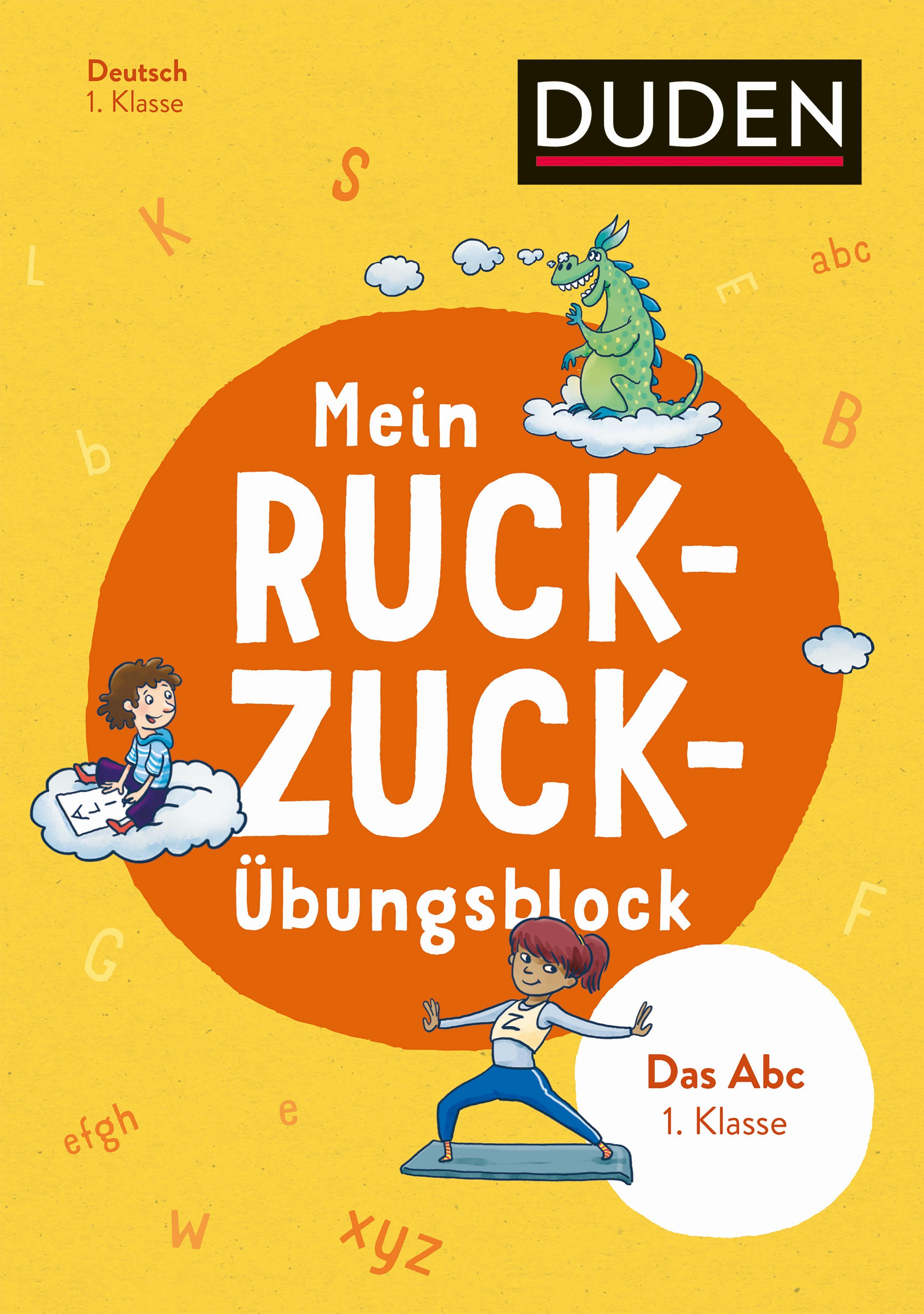 Mein Ruckzuck-Übungsblock Das Abc 1. Klasse