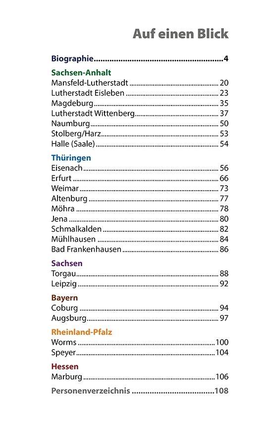 Der Reformator Martin Luther - Reiseführer