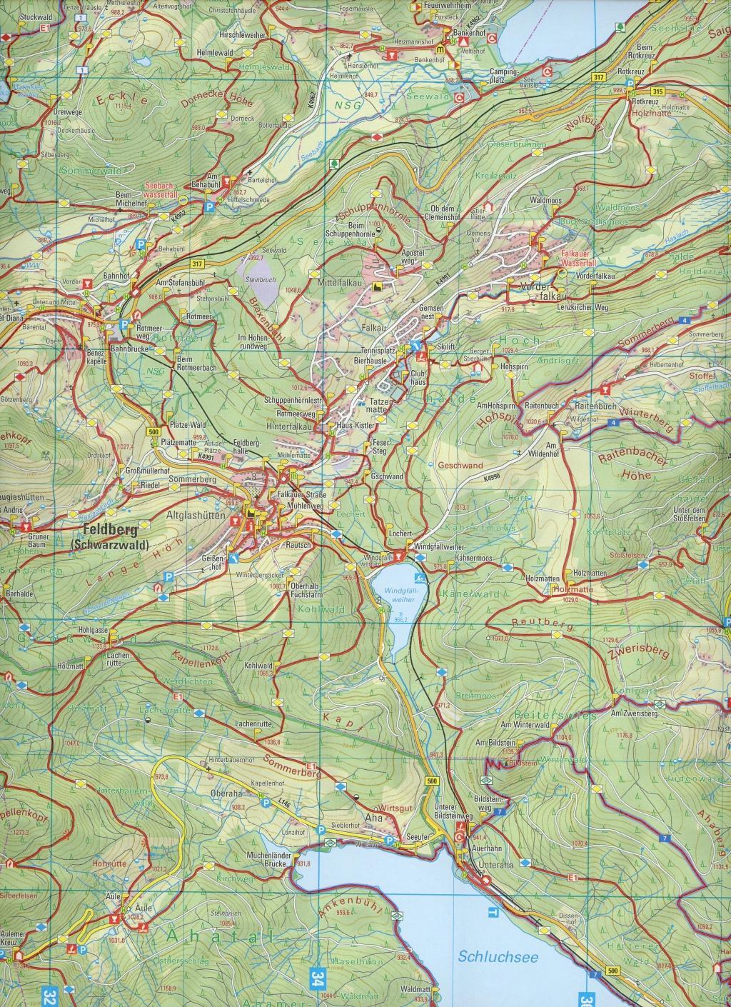 Titisee-Neustadt 1: 25 000