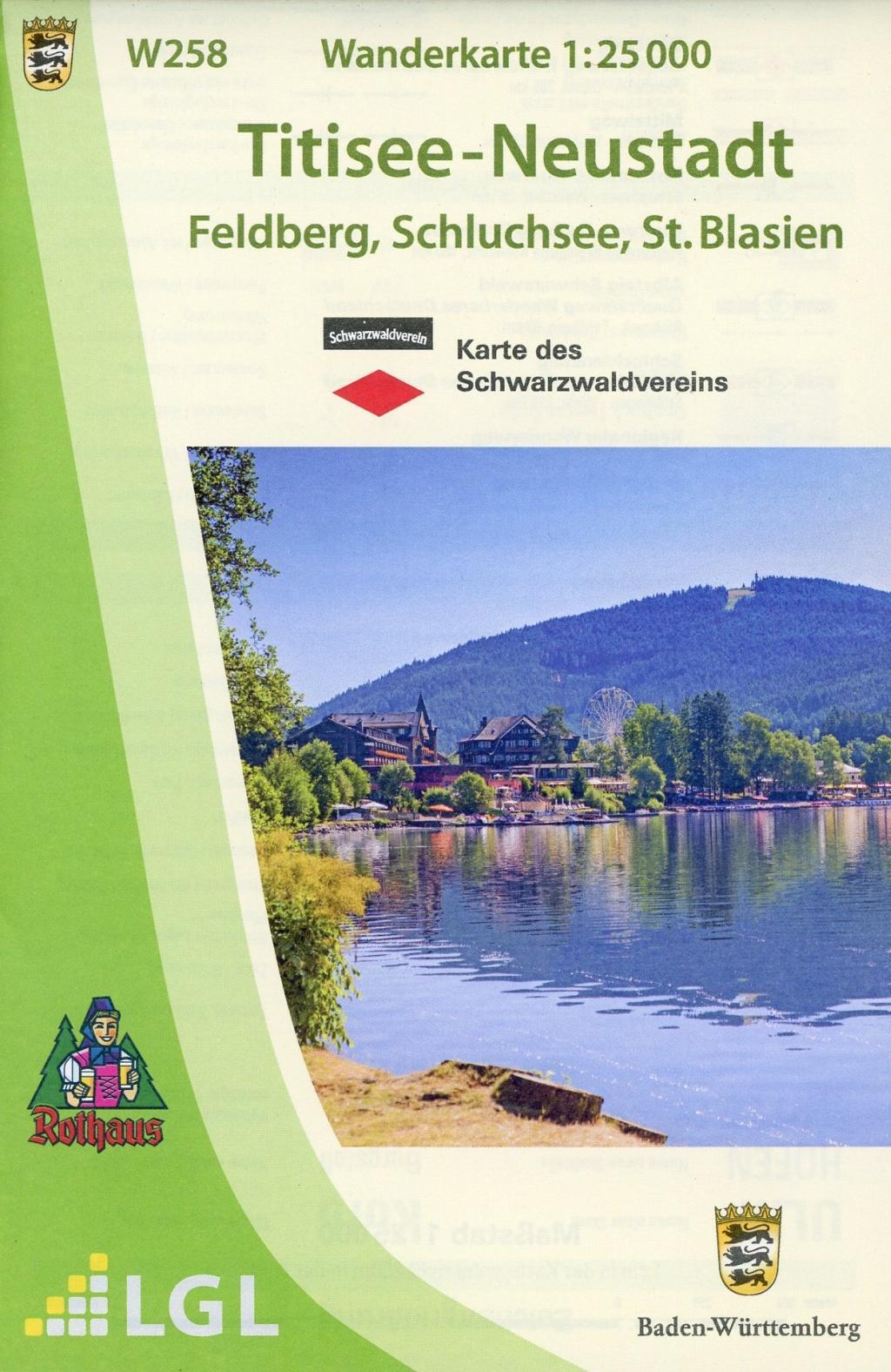 Titisee-Neustadt 1: 25 000