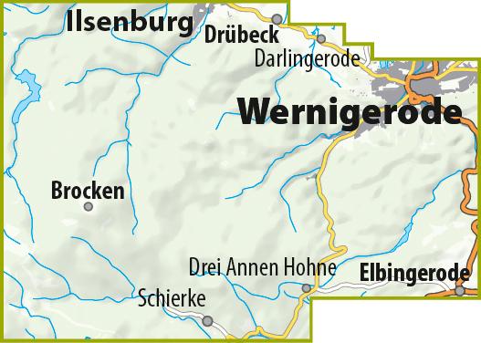 MTB (Mountain-Bike) Harz 1: Wernigerode - Ilsenburg - Schierke - Brocken