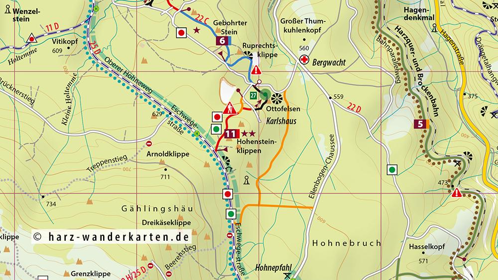 MTB (Mountain-Bike) Harz 1: Wernigerode - Ilsenburg - Schierke - Brocken