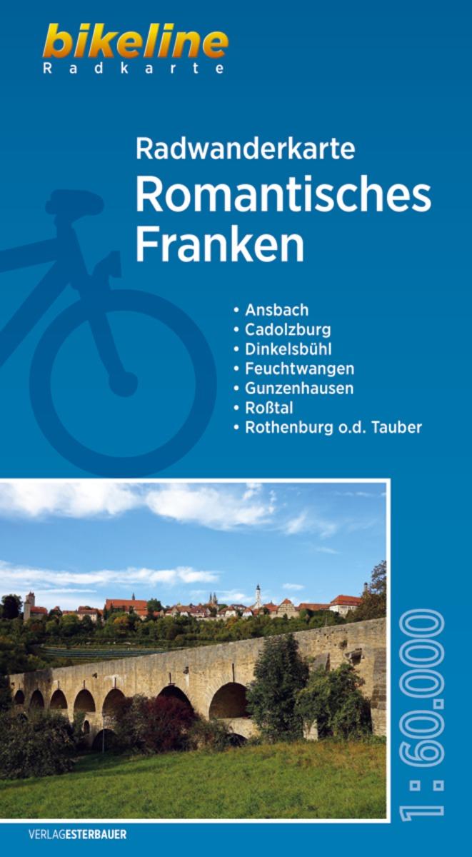 Radwanderkarte Romantisches Franken 1:60 000