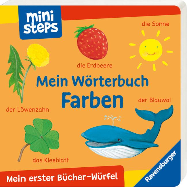 ministeps: Mein erster Bücher-Würfel: Meine ersten Wörter (Bücher-Set)