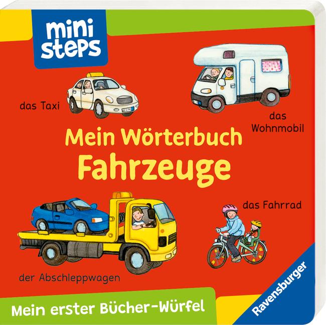 ministeps: Mein erster Bücher-Würfel: Meine ersten Wörter (Bücher-Set)