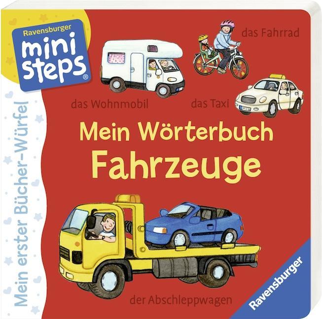 ministeps: Mein erster Bücher-Würfel: Meine ersten Wörter (Bücher-Set)