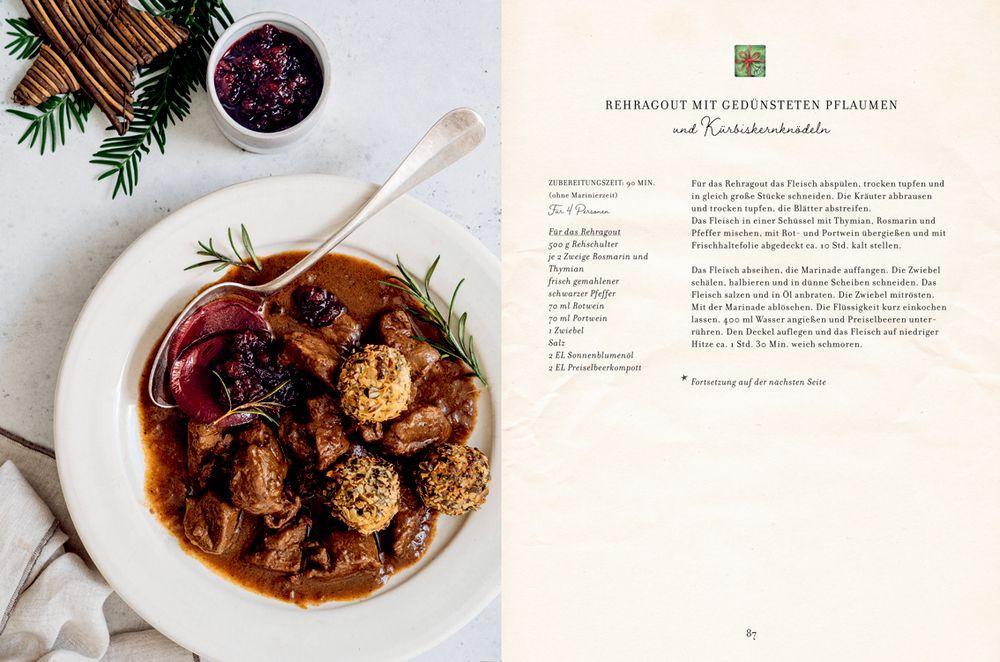 Erzähl mir von Weihnachten - Das Kochbuch mit festlichen Rezepten, wahren Geschichten und wunderbaren Überraschungen