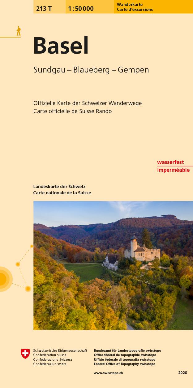 Swisstopo 1 : 50 000 Basel