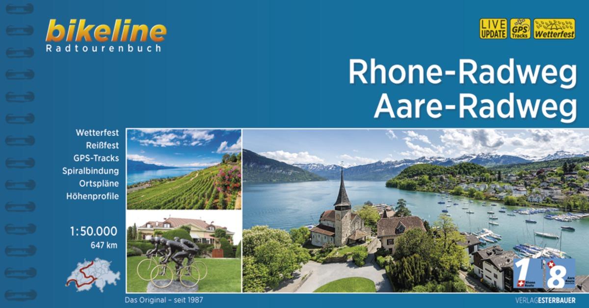 Rhone-Radweg . Aare-Radweg