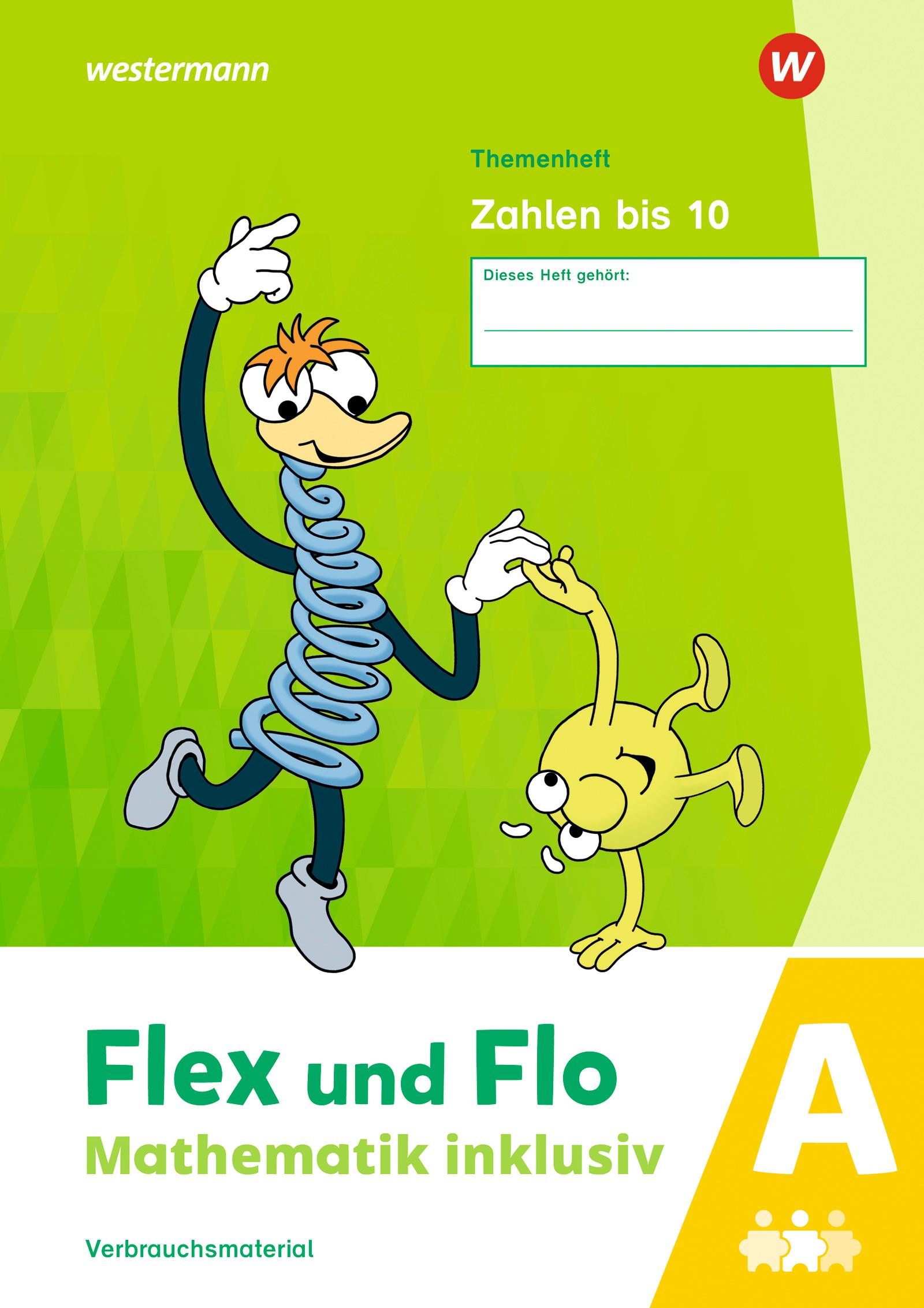 Flex und Flo - Mathematik inklusiv. Zahlen bis 10 A Ausgabe 2021