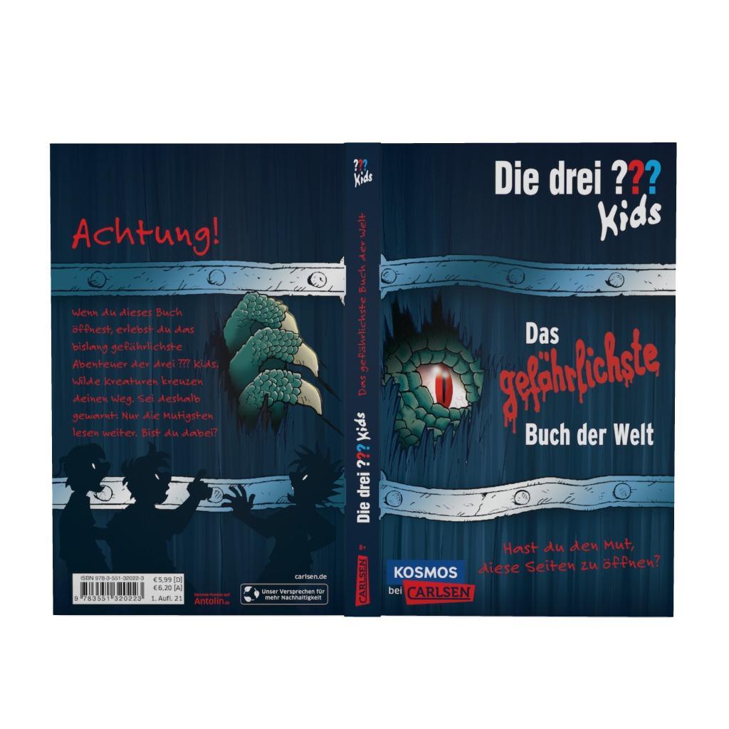 Die drei ??? Kids: Das gefährlichste Buch der Welt