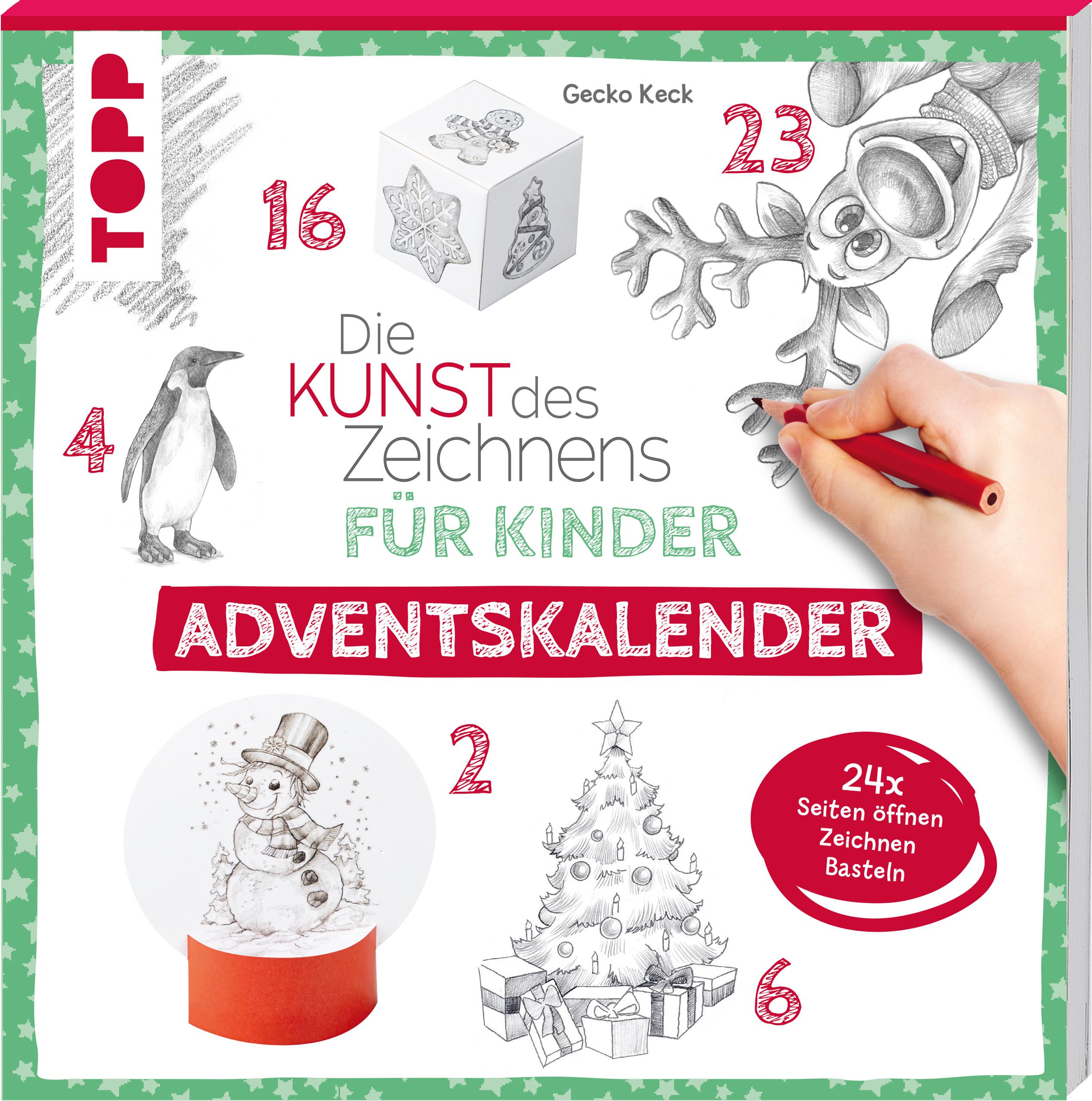 Die Kunst des Zeichnens für Kinder Adventskalender