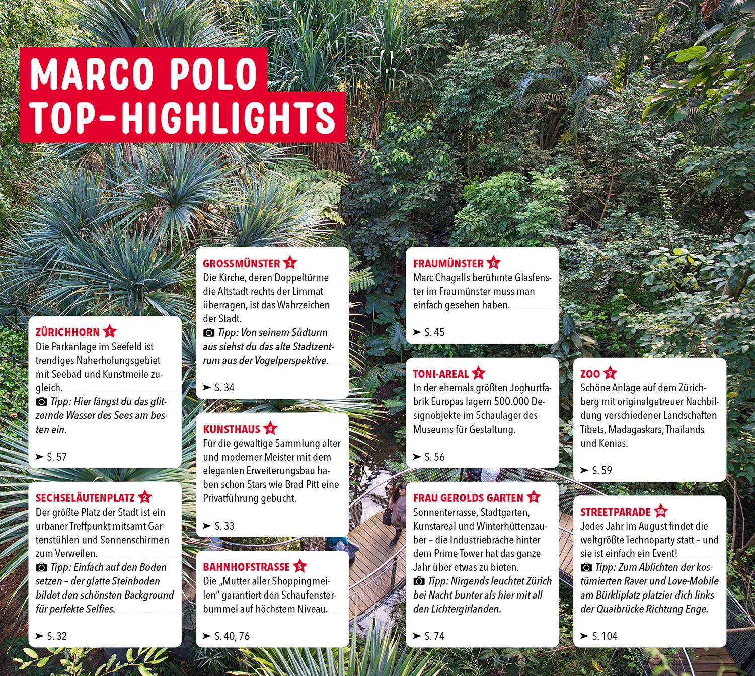 MARCO POLO Reiseführer Zürich