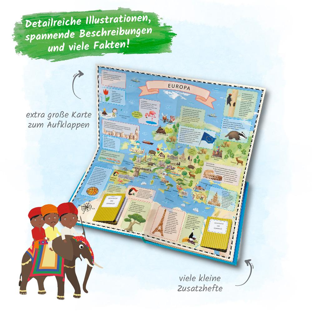 Trötsch Kinderatlas Das große Entdeckerbuch Atlas der Welt