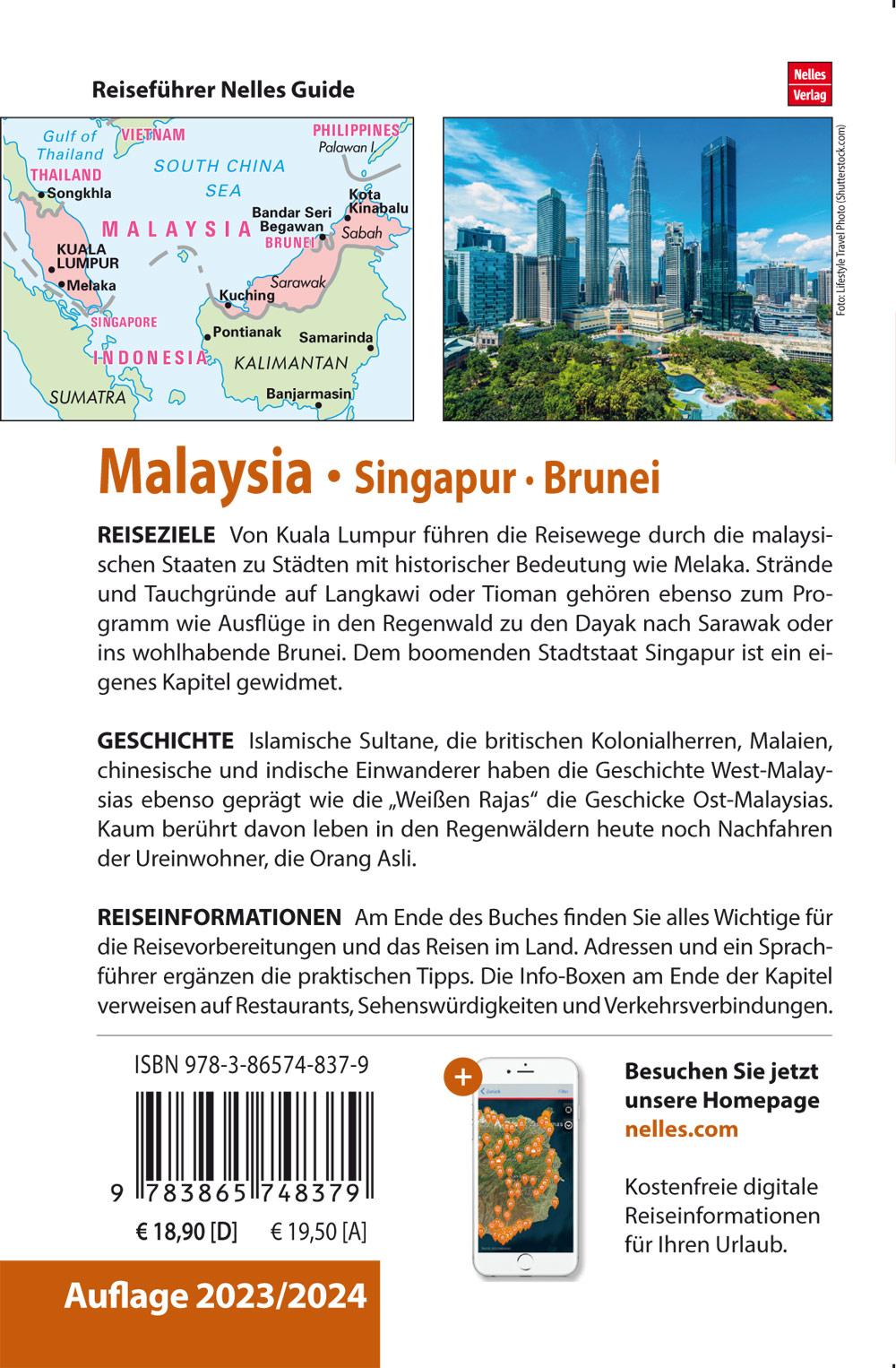 Nelles Guide Reiseführer Malaysia - Singapur - Brunei