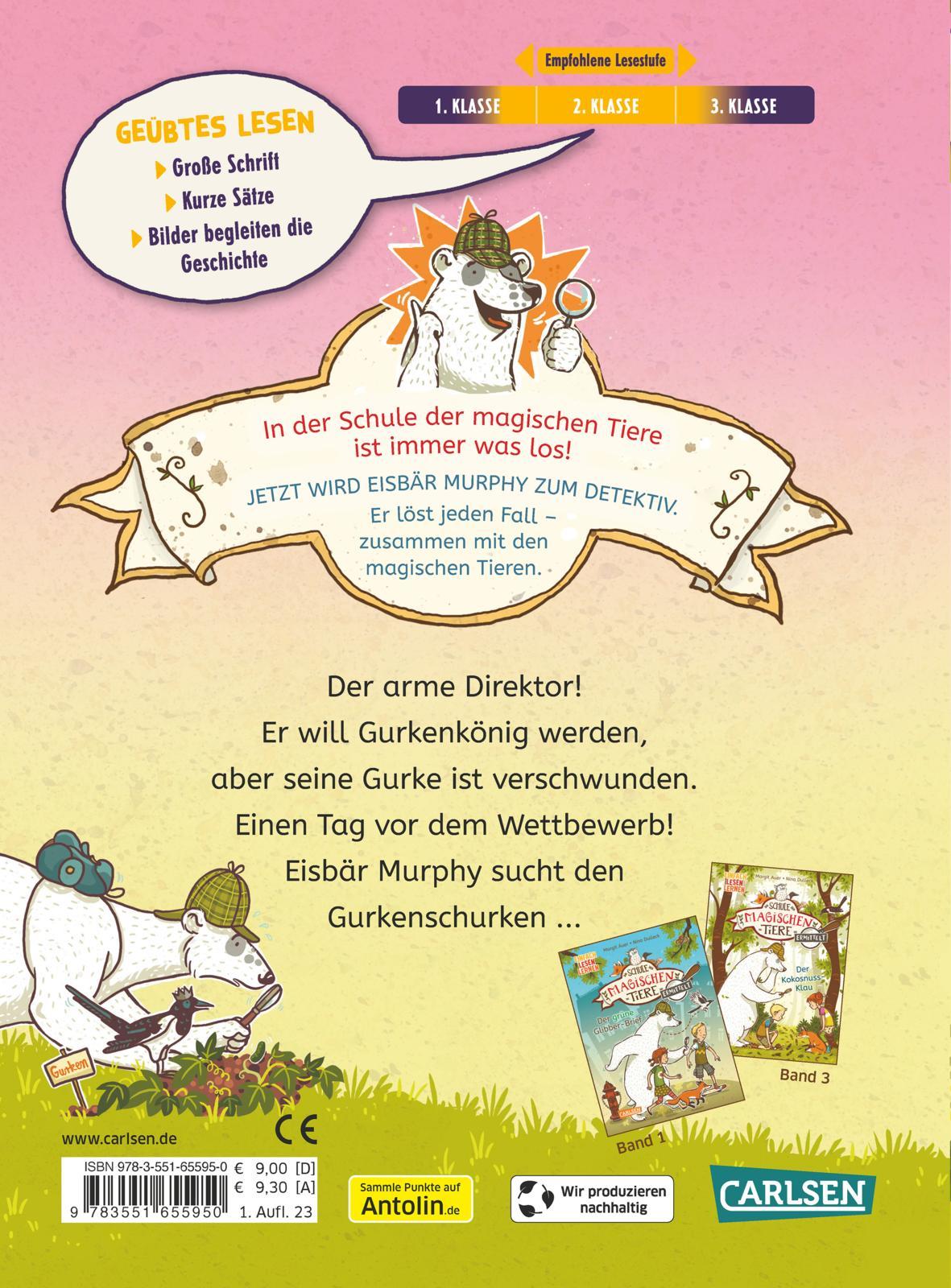 Die Schule der magischen Tiere ermittelt 5: Der Gurkenschurke