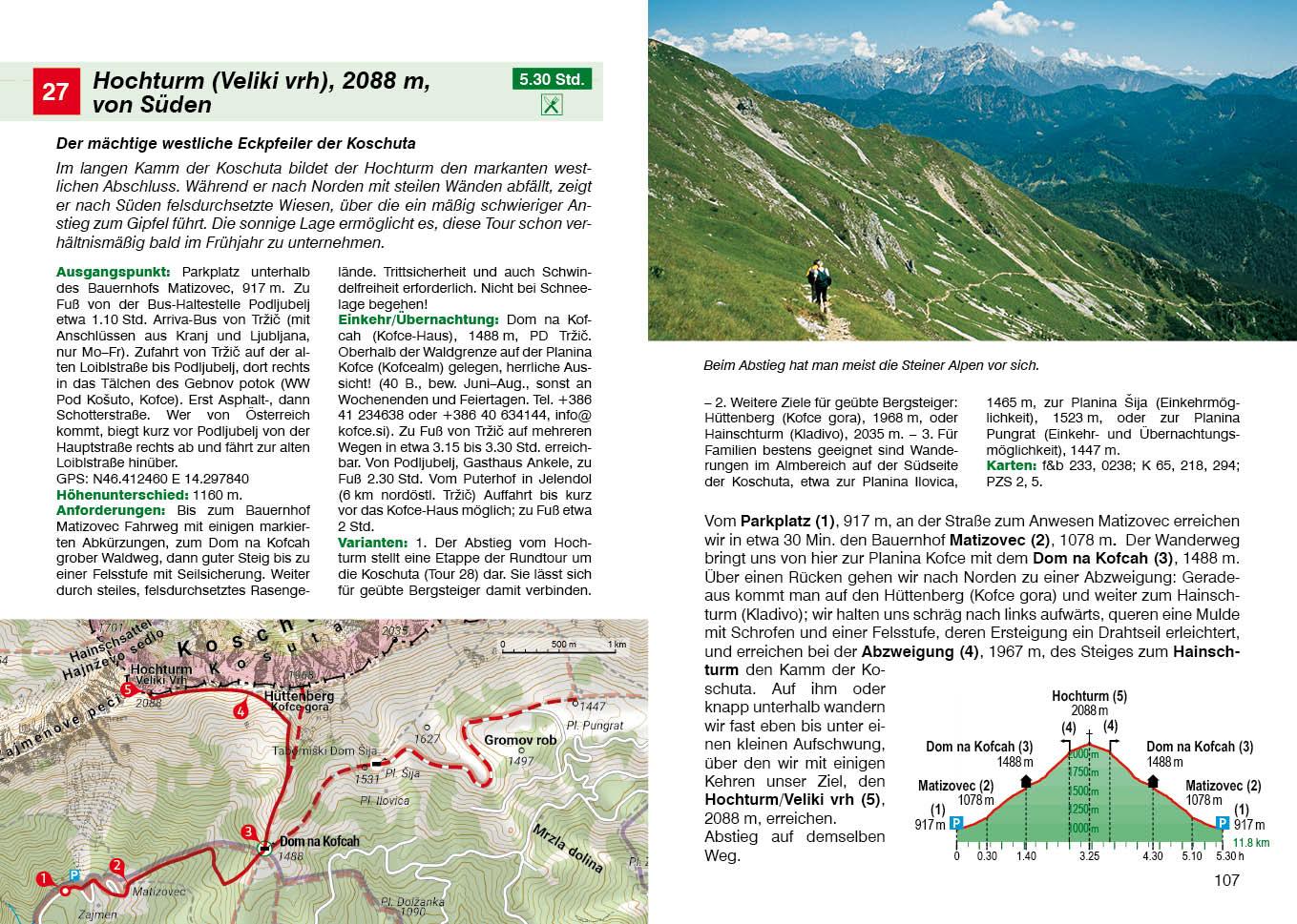 Karawanken und Steiner Alpen