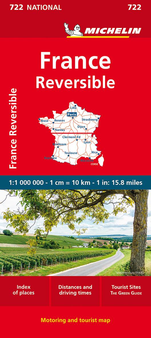 Michelin Frankreich doppelseitig