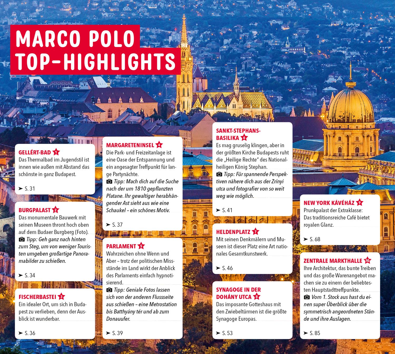 MARCO POLO Reiseführer Budapest