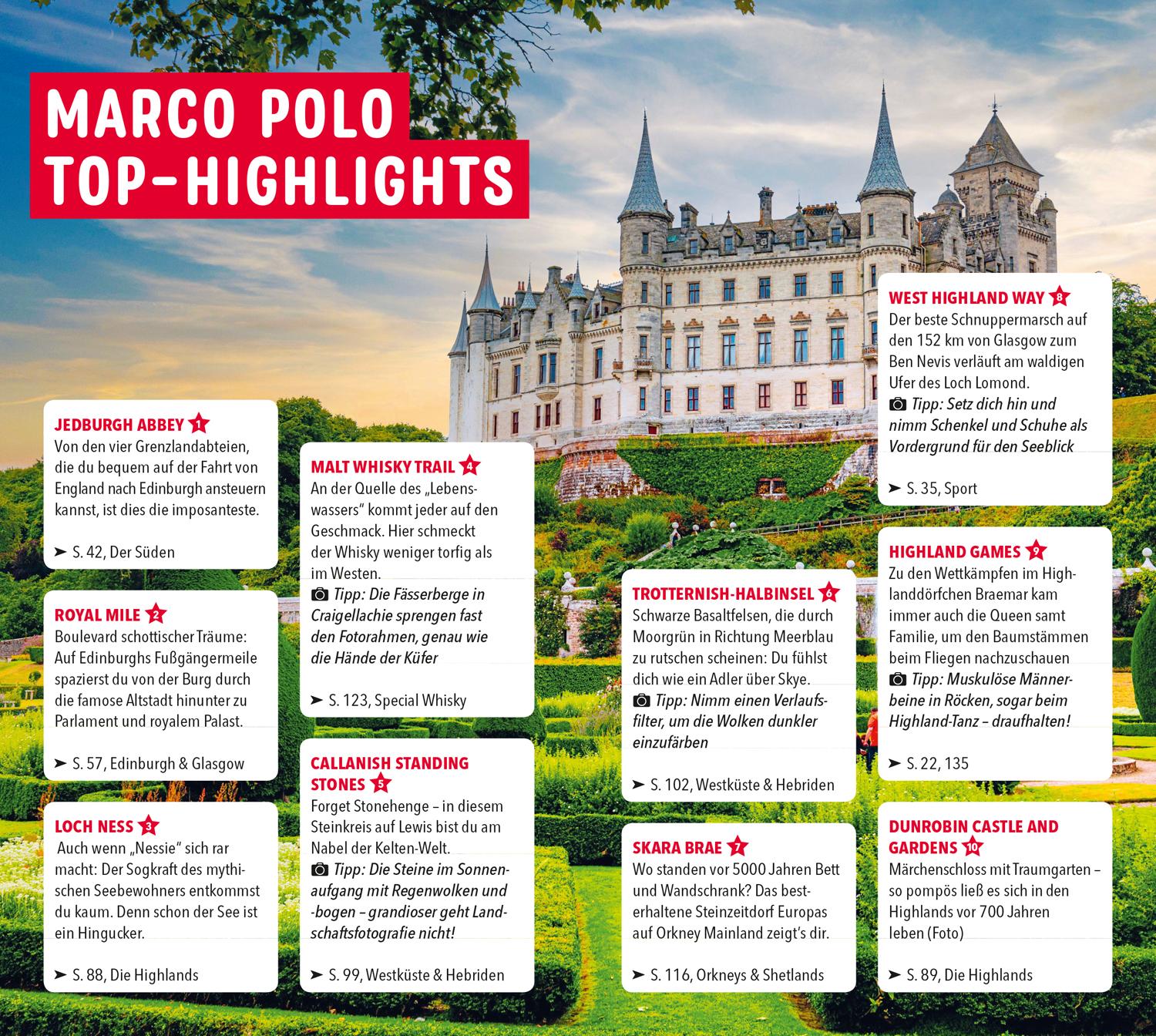 MARCO POLO Reiseführer Schottland