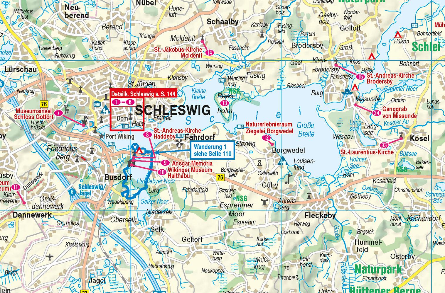 Reise Know-How MeinTrip Schlei mit Schleswig und Eckernförde