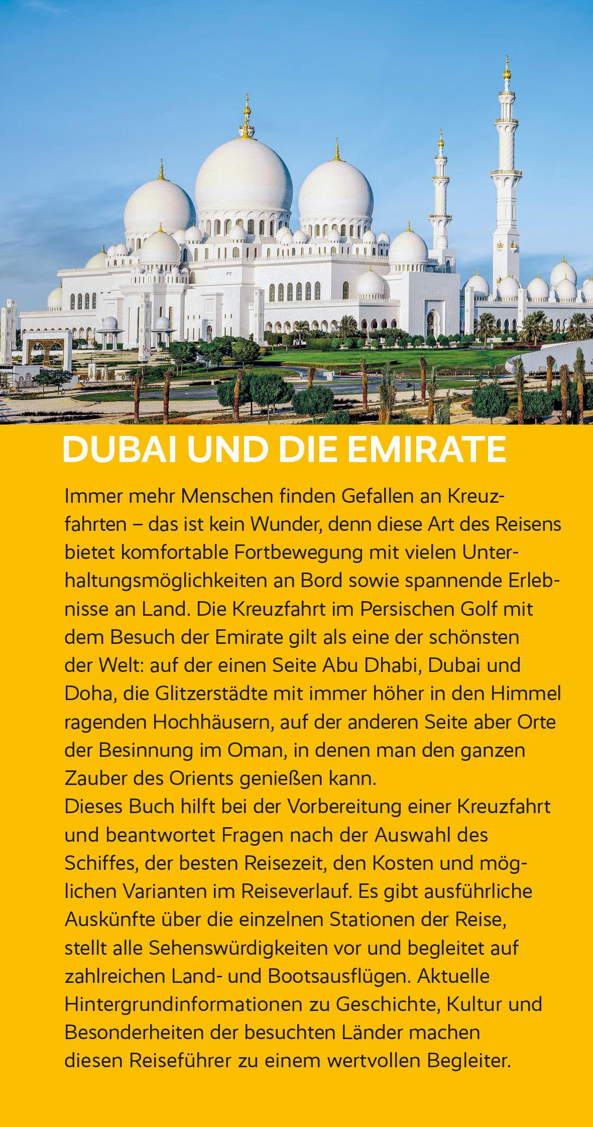 TRESCHER Reiseführer Kreuzfahrten Dubai und die Emirate