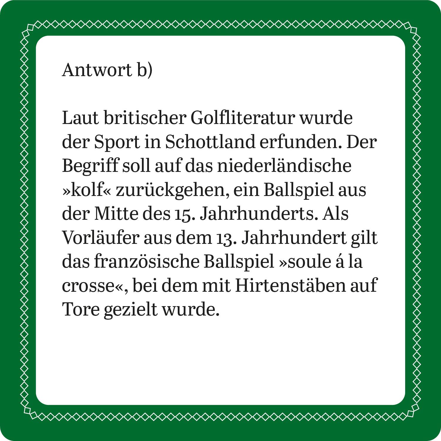 Das Golf-Quiz (Neuauflage)