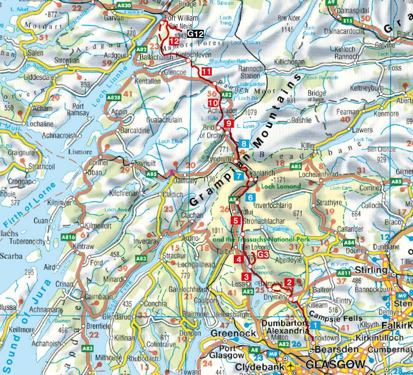 Schottland West Highland Way