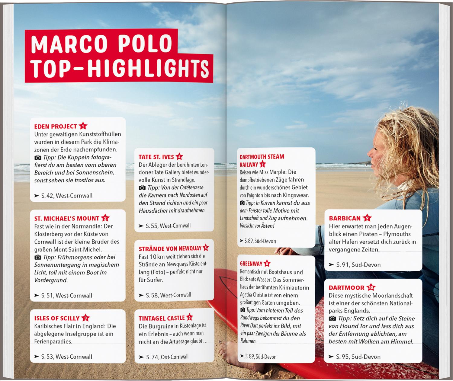 MARCO POLO Reiseführer Cornwall & Devon