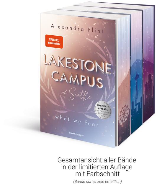 Lakestone Campus of Seattle, Band 1: What We Fear (SPIEGEL-Bestseller | Limitierte Auflage mit Farbschnitt und Charakterkarte)