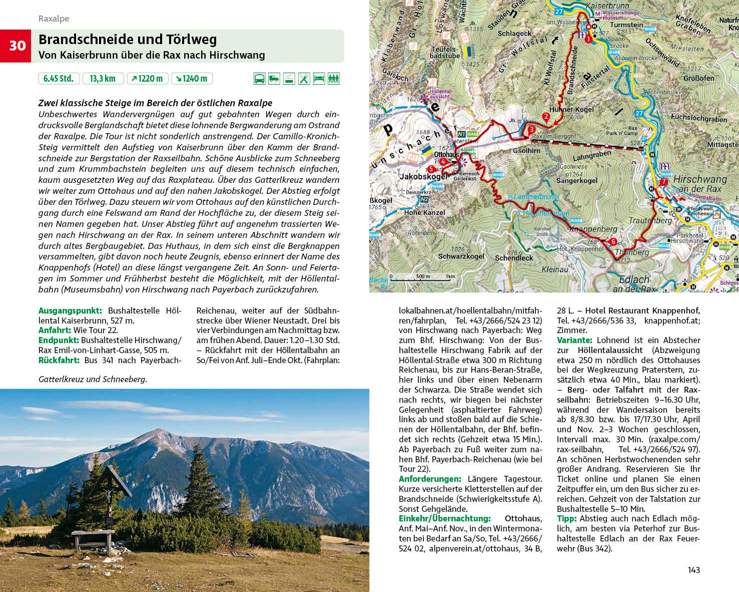 Wandern mit Öffis - Wiener Hausberge