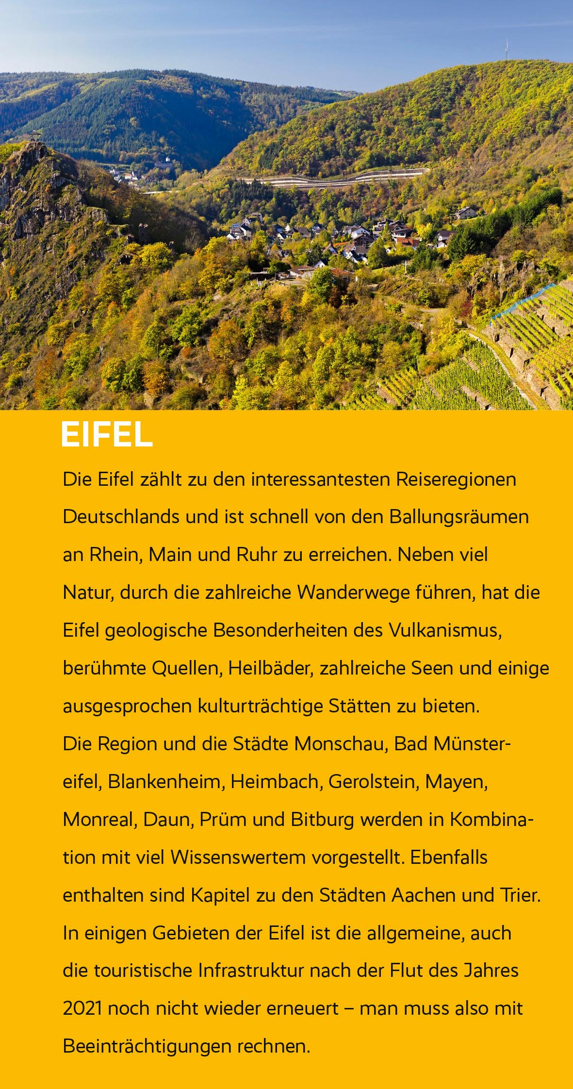 TRESCHER Reiseführer Eifel