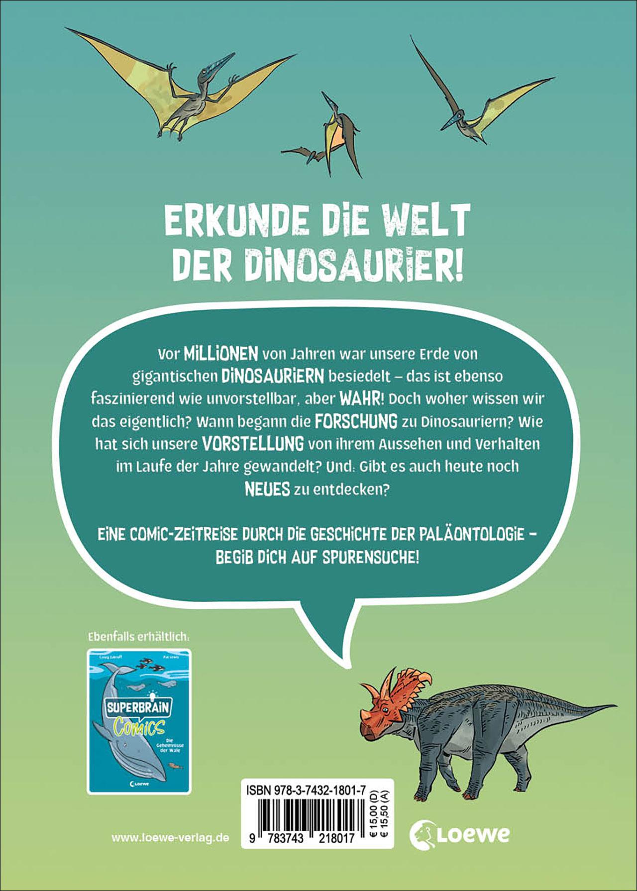 Superbrain-Comics - Auf den Spuren der Dinosaurier