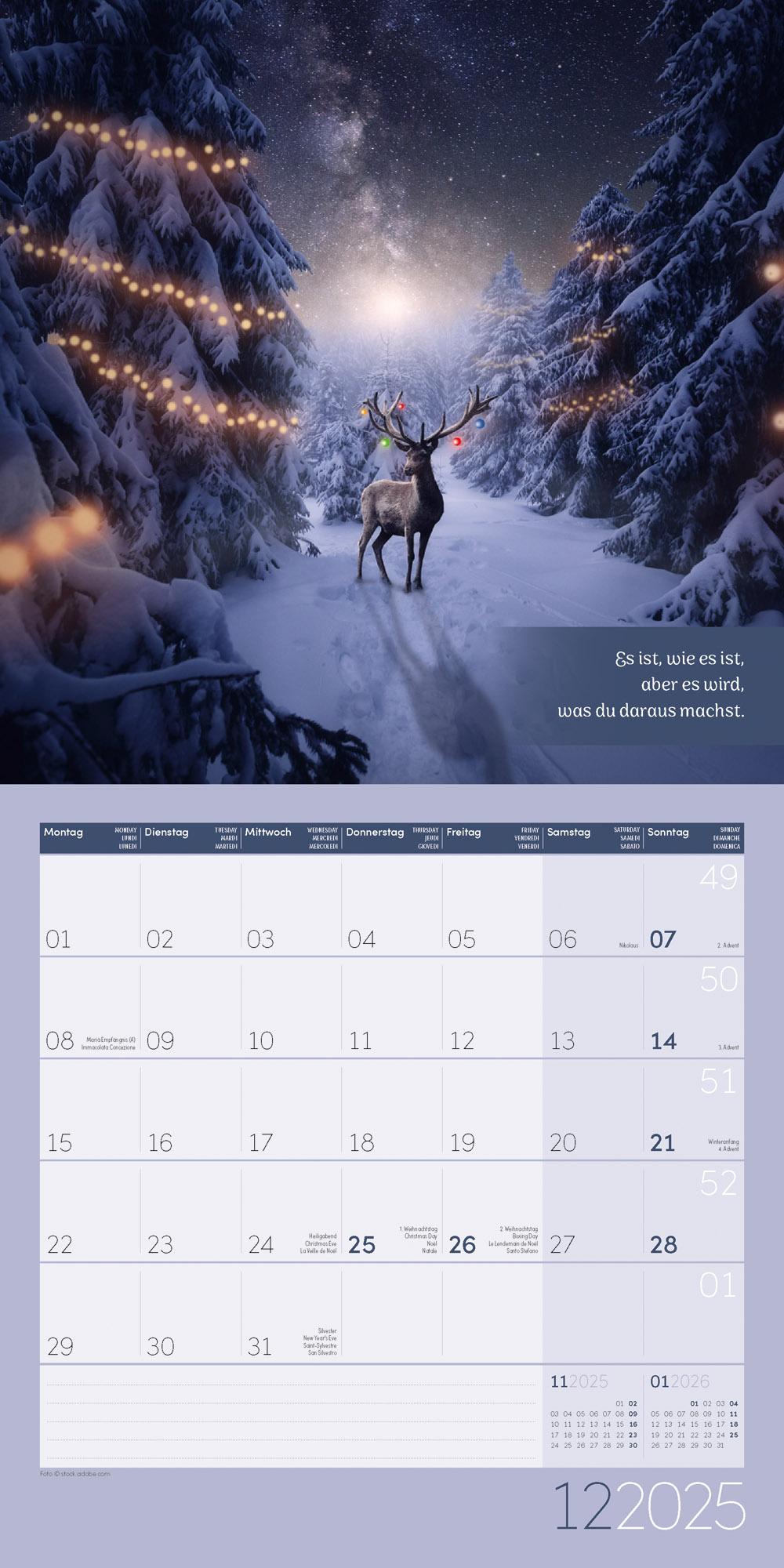 Alles wird gut! Kalender 2025 - 30x30