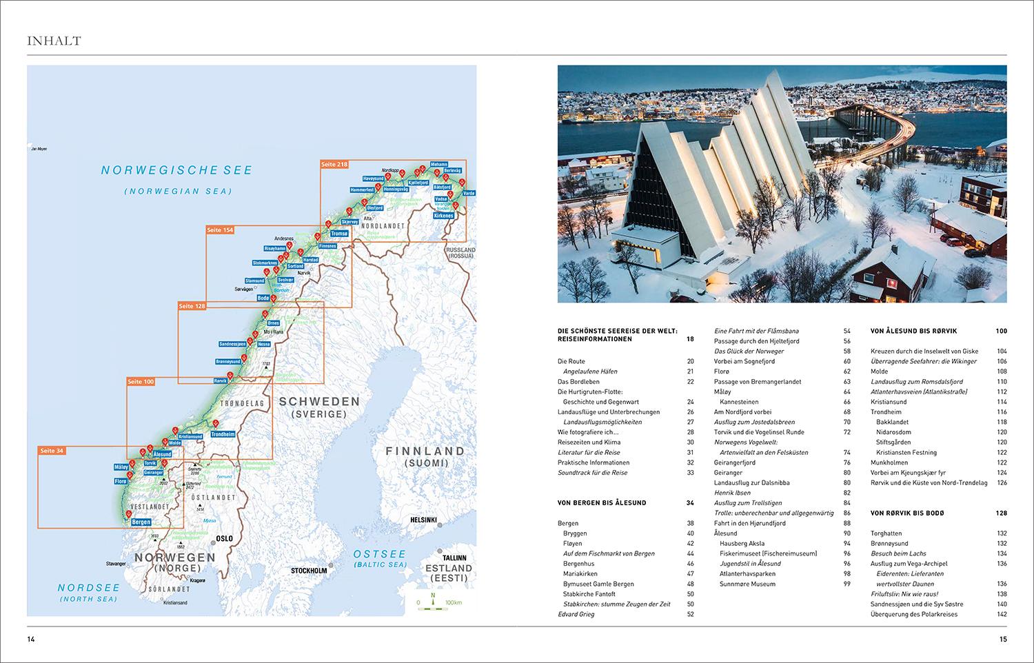 KUNTH Bildband Hurtigruten