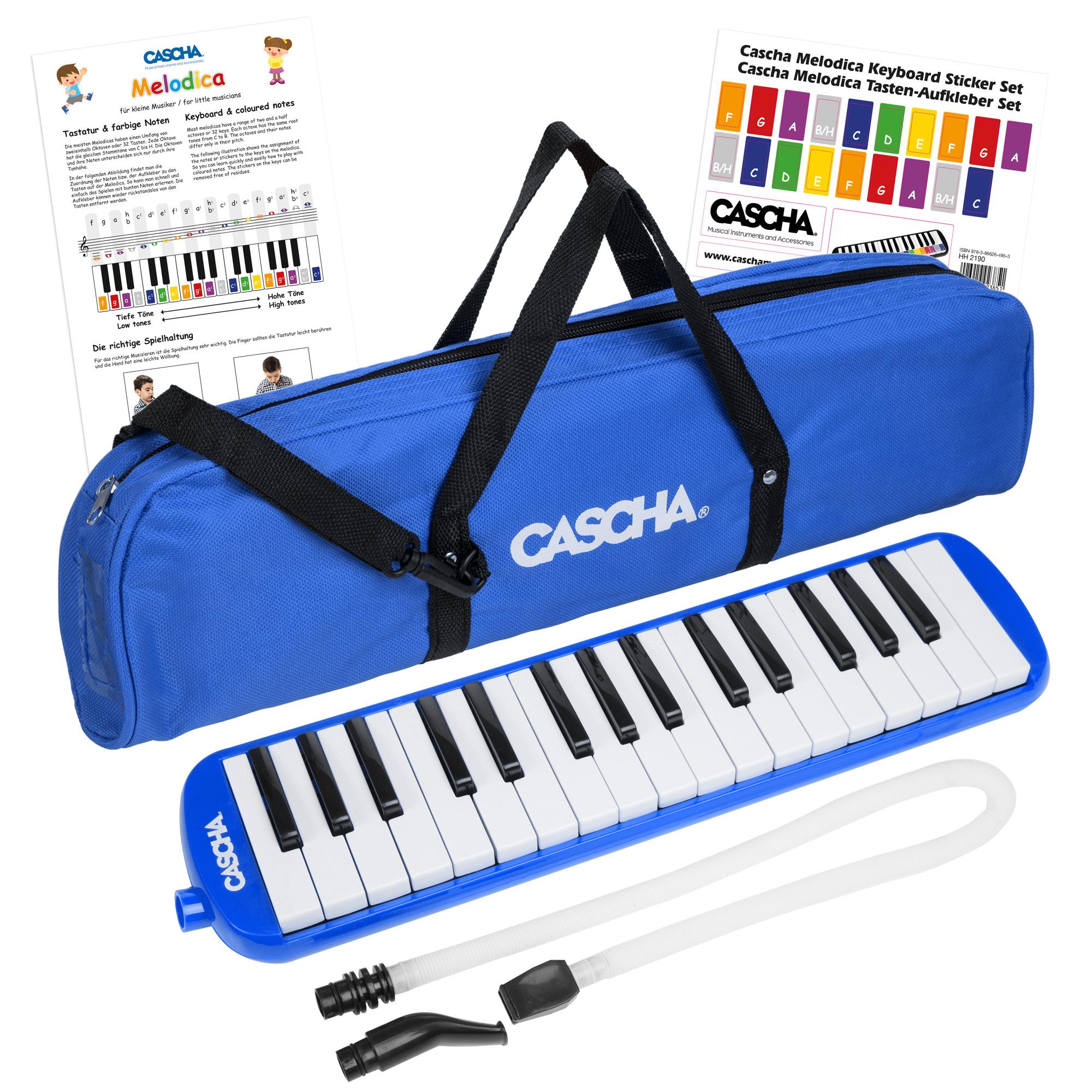 Melodica Blue (incl. case and mouthpiece)