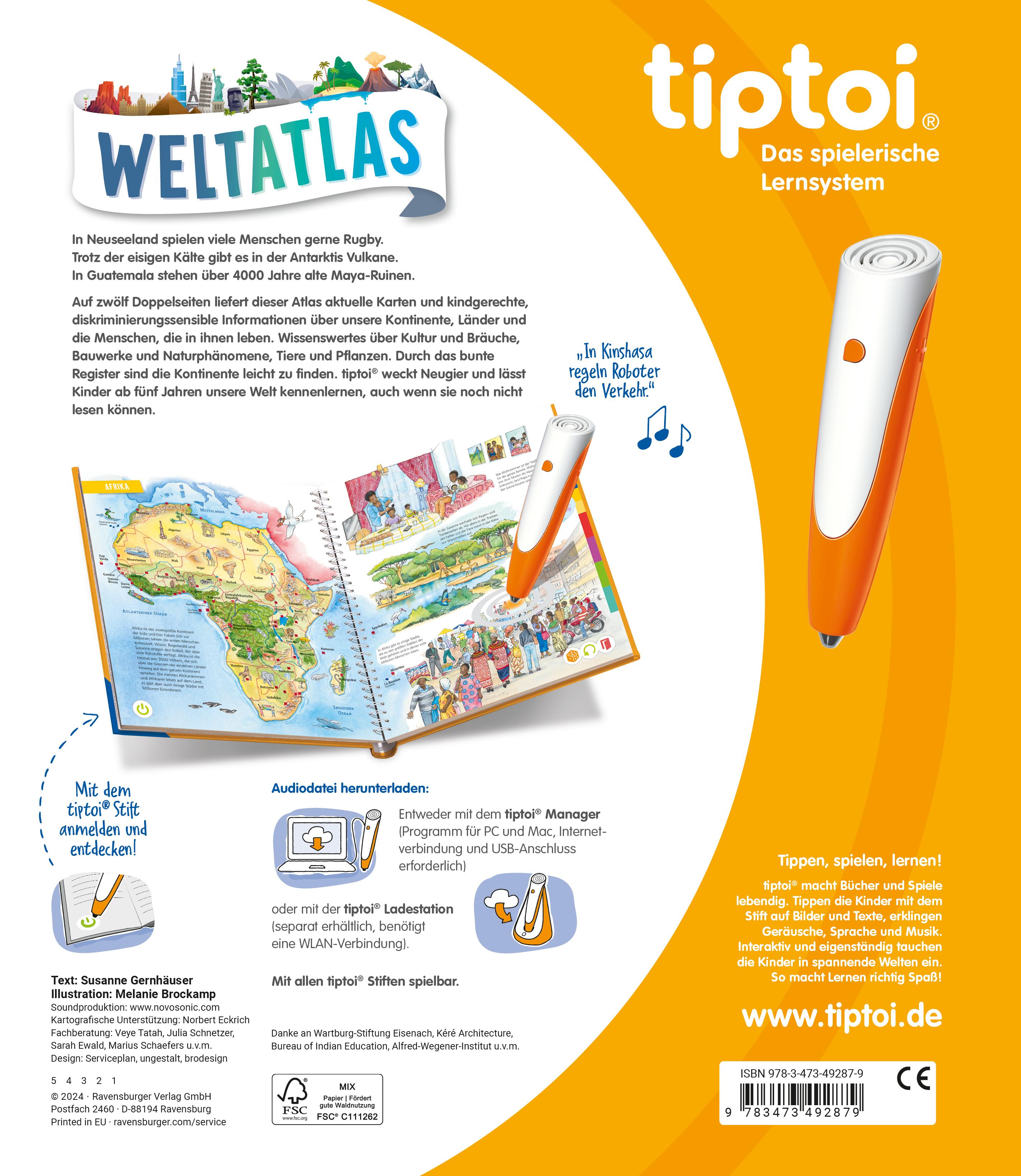 tiptoi® Weltatlas