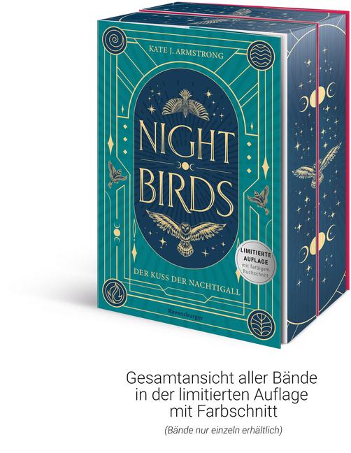 Nightbirds, Band 1: Der Kuss der Nachtigall (Epische Romantasy | Limitierte Auflage mit Farbschnitt)