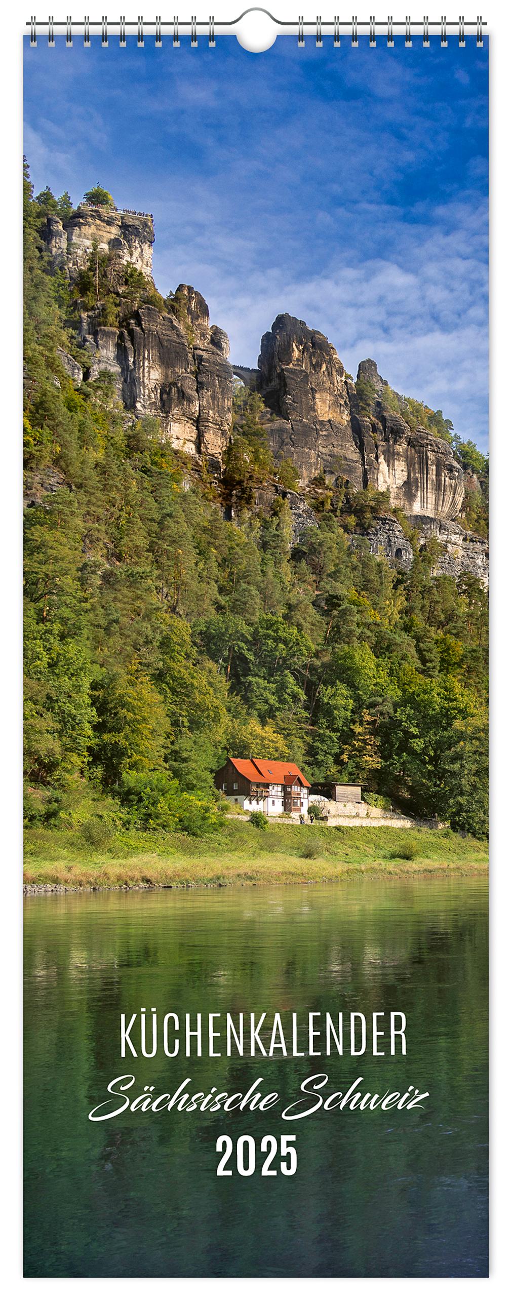 Küchenkalender Sächsische Schweiz 2025