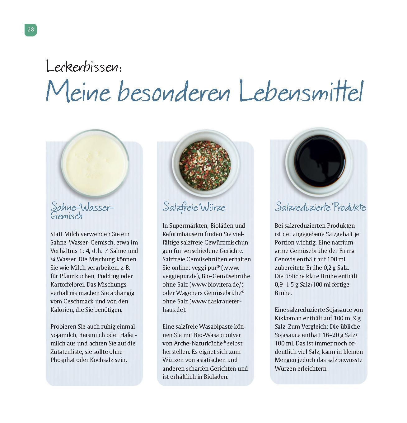 Köstlich essen Nierenerkrankungen