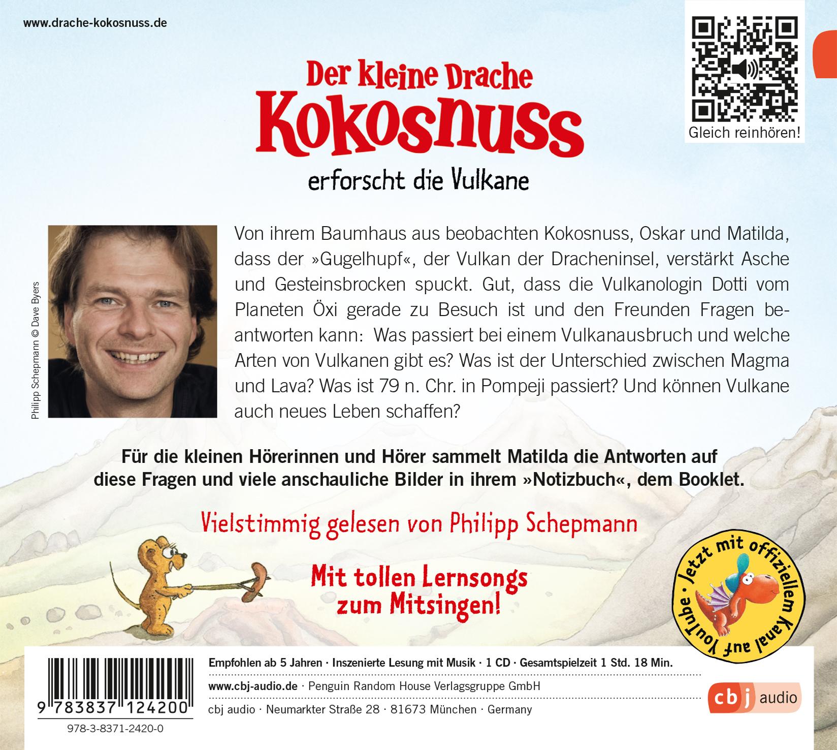 Alles klar! Der kleine Drache Kokosnuss erforscht die Vulkane